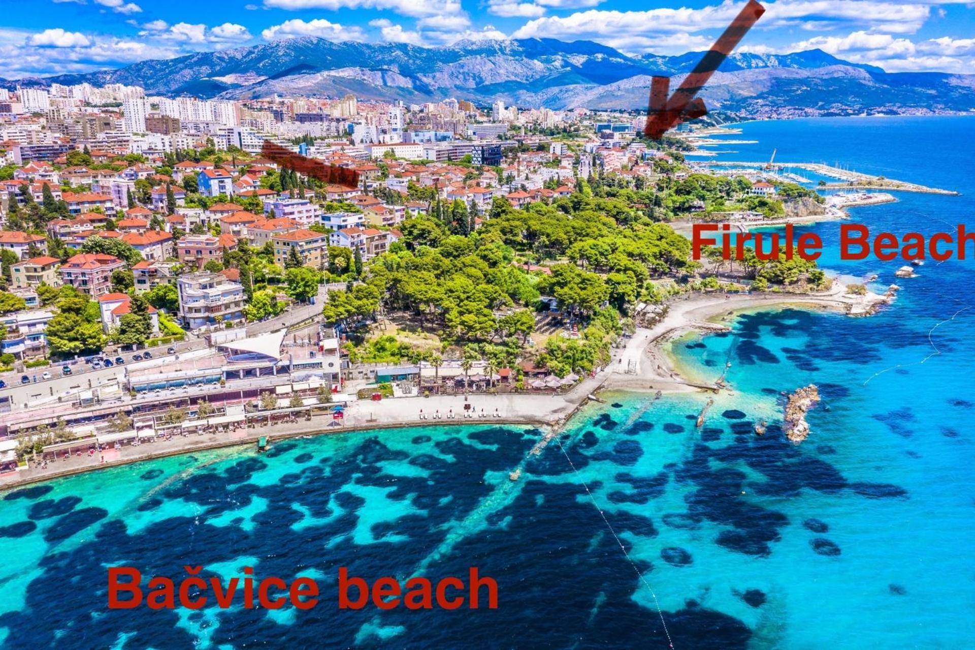 Beachside Apartment Attico Split Ngoại thất bức ảnh